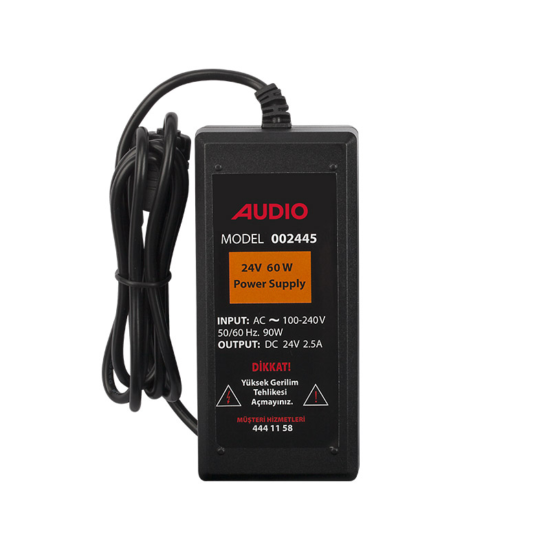 56-1.jpg Korusan - Audio 002445 60W 24V Switch Mode Güç Kaynağı