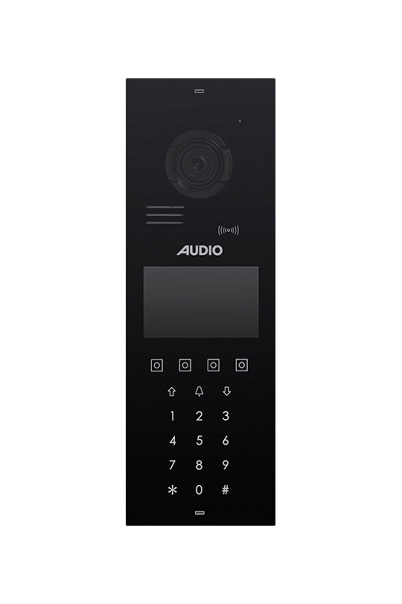 85-1.jpg Korusan - Audio 002905 L 4.3 inç Siyah Ip Linux Dokunmatik Butonlu Zil Paneli