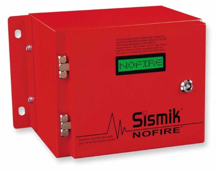 Korusan - SİSMİK NoFire Elektromekanik Deprem Sensörü